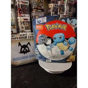 Mega Construx Pokémon Squirtle Build & Show Figure Set Wonder Builders